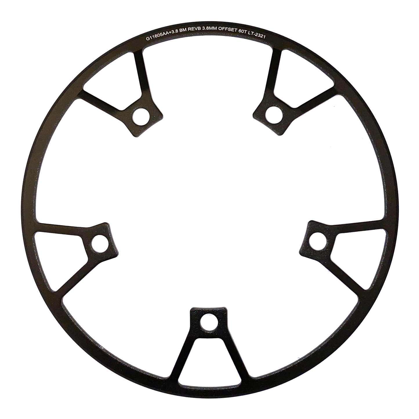 Beschermrand voor 5B spider, 63T, 3.8 mm offset