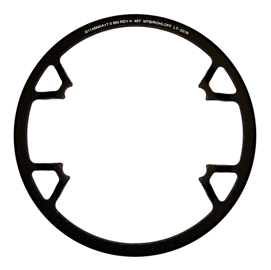 Beschermrand voor S550, 46T, BL 54.7 mm