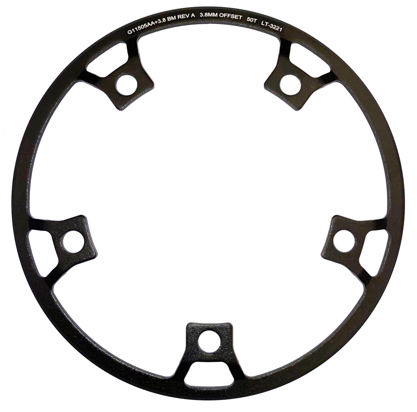 Beschermrand voor 5B spider, 50T, 3.8 mm offset