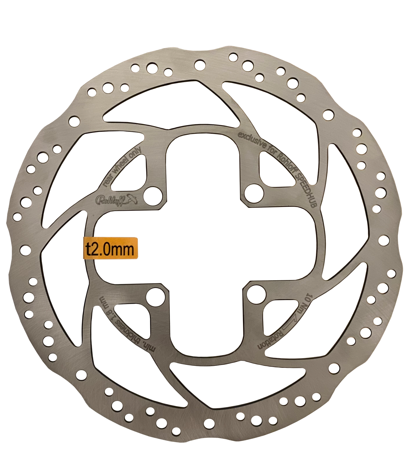 Schijfrem Ø 160 mm/t 2.0 mm voor Magura